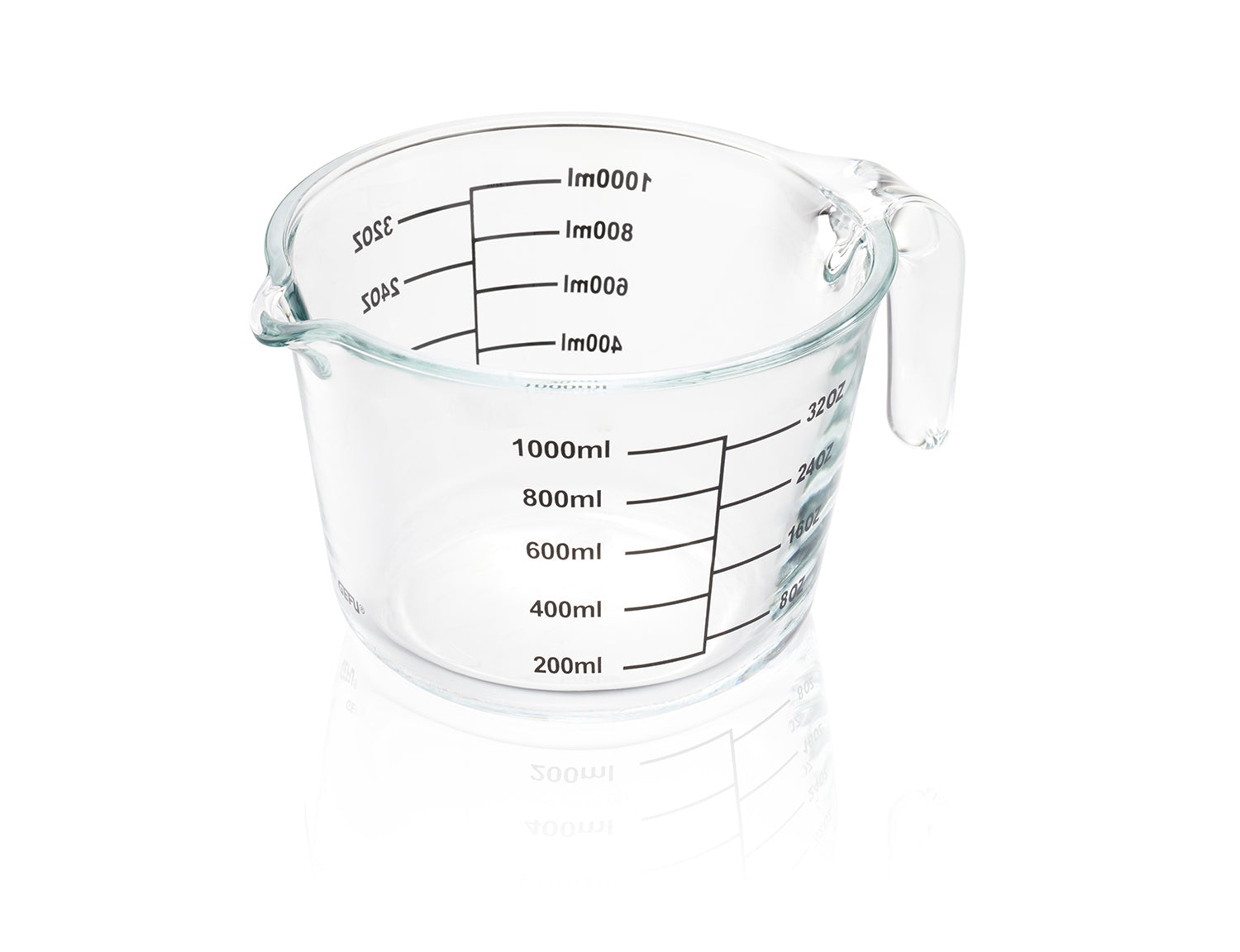 Dimenso - Verre Mesureur - 500ml - Noir/Transparent