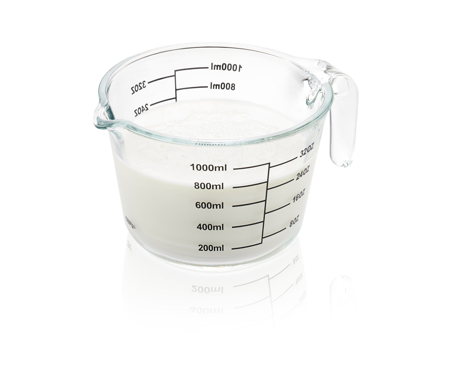 Dimenso - Verre Mesureur - 500ml - Noir/Transparent