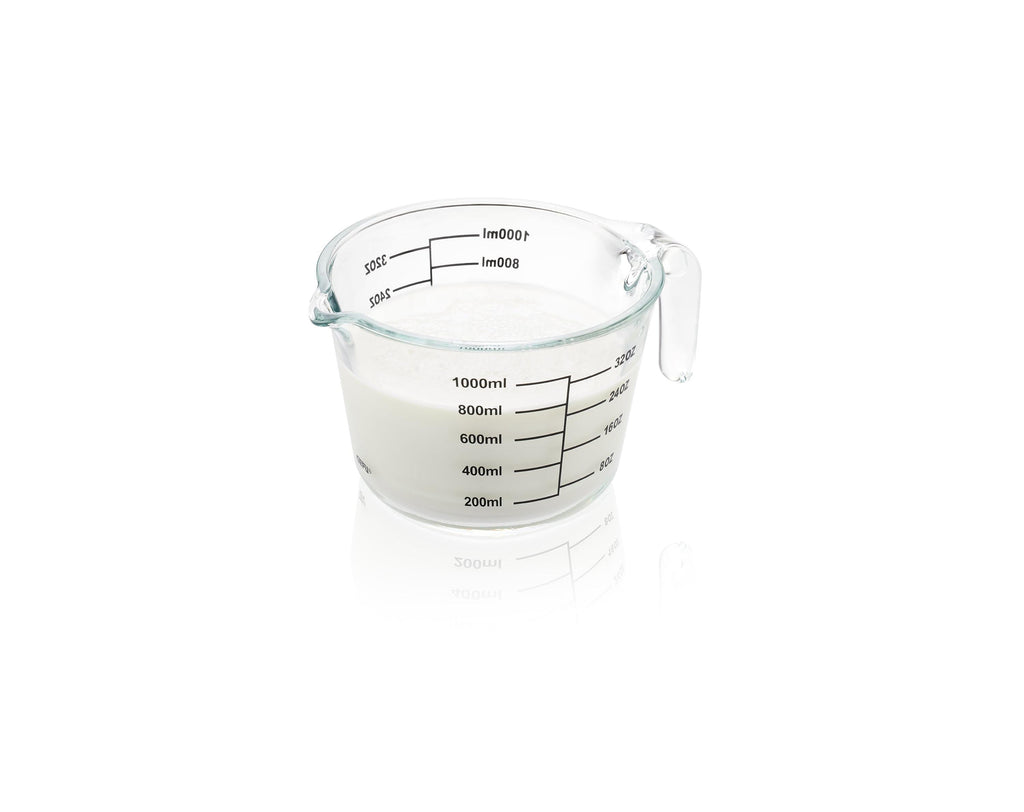 Dimenso - Verre Mesureur - 1000ml - Noir/Transparent