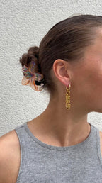 Boucles D'Oreilles Vintage Chain
