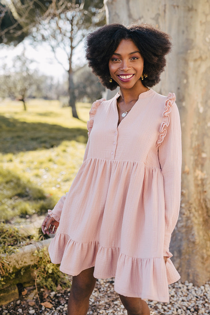 Robe Maya Blush Coton