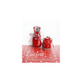 Chaussures Bottillons Souples Azylis Noeud Arrière - Vernis Rouge - Fille