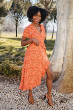 Robe Amel Liseron Corail
