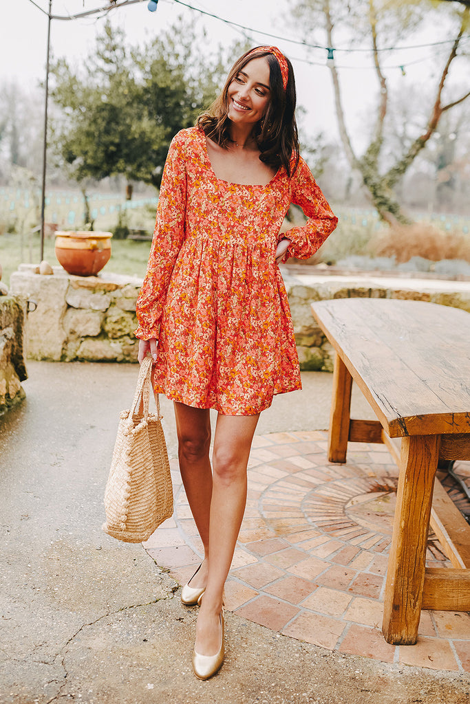 Robe Lara Liseron Corail