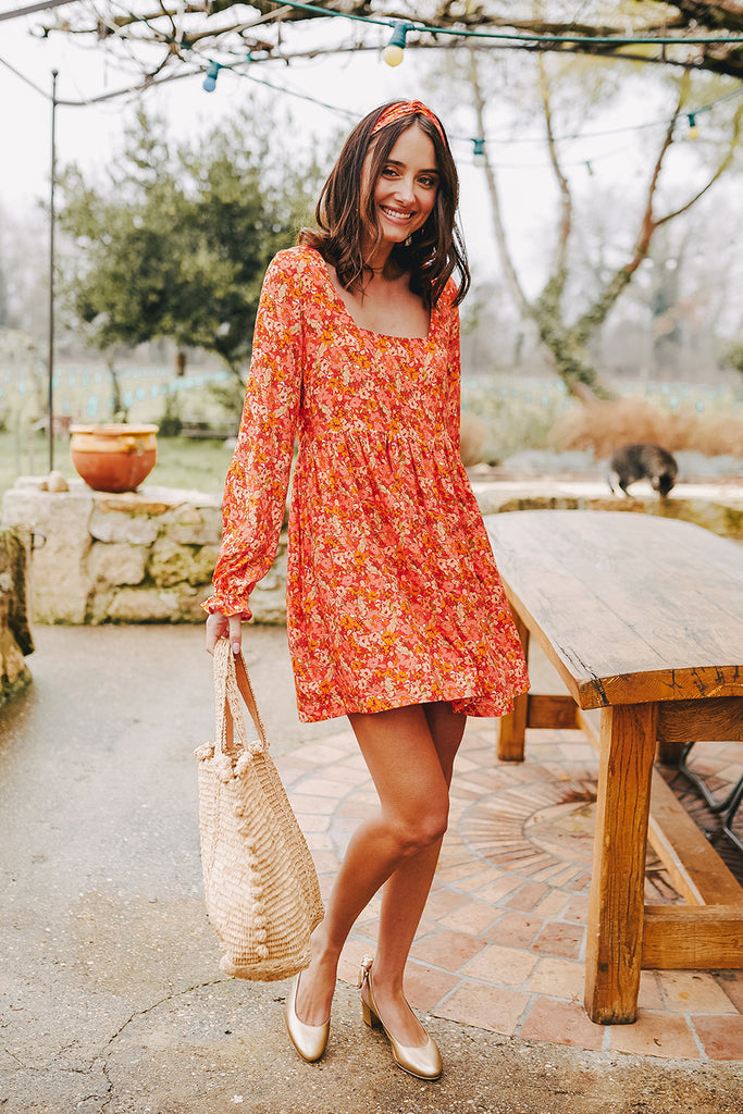 Robe Lara Liseron Corail