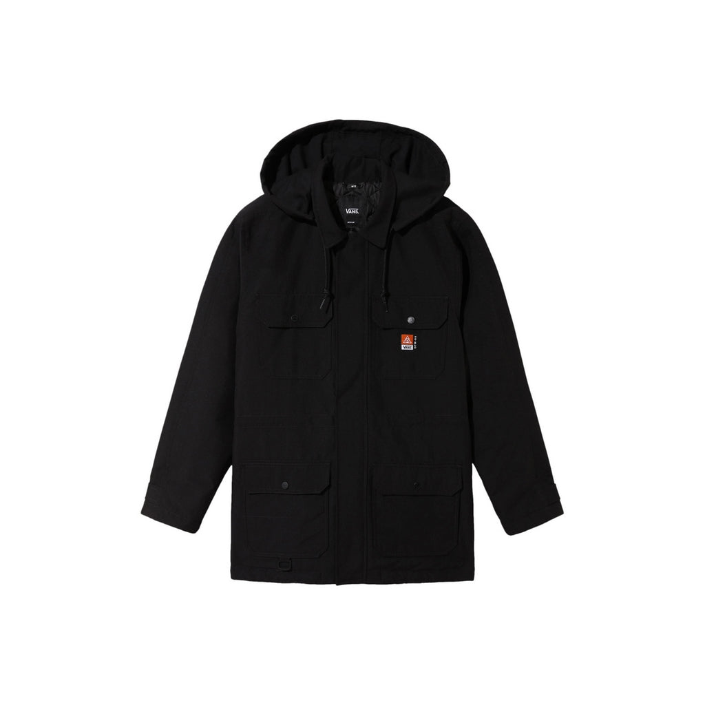 Parka À Capuche 66 Supply Long Dr - Noir - Homme