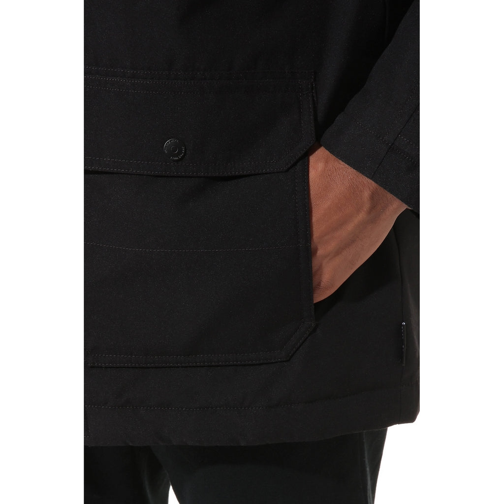 Parka À Capuche 66 Supply Long Dr - Noir - Homme