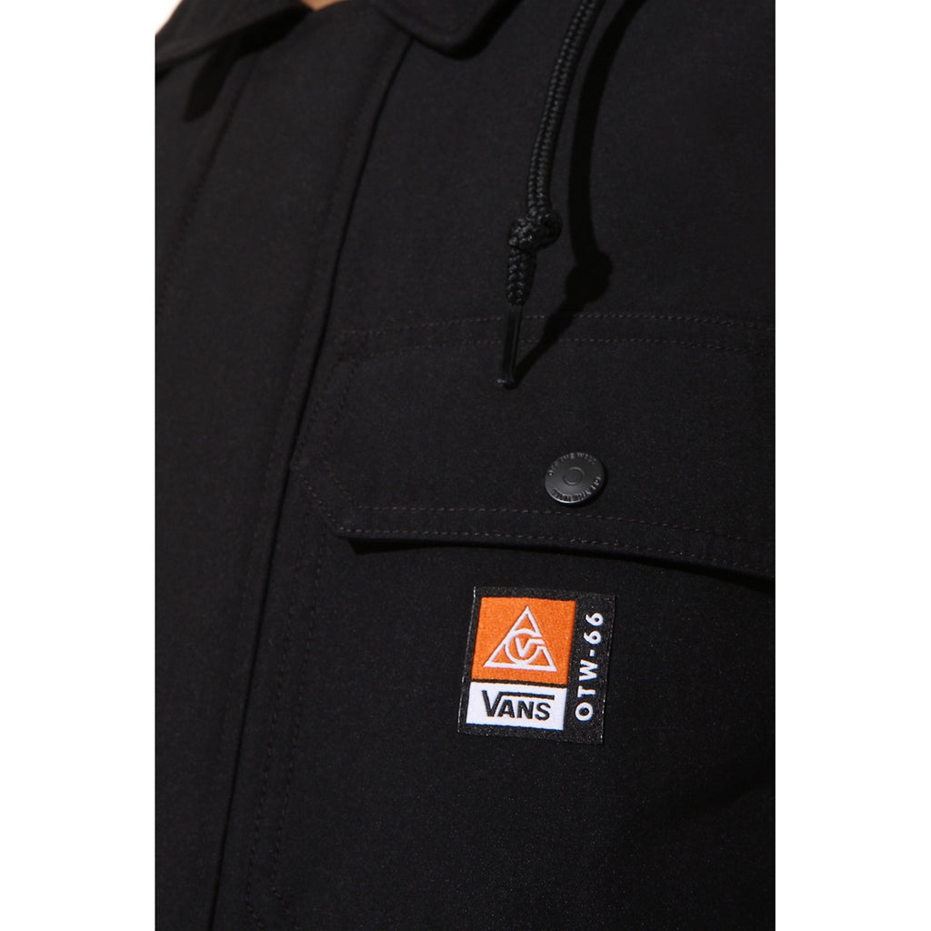 Parka À Capuche 66 Supply Long Dr - Noir - Homme