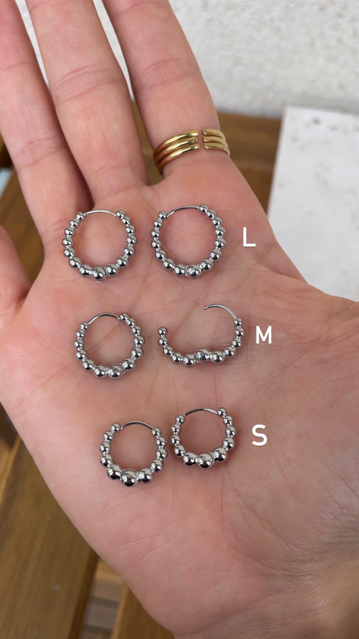 Boucles D'Oreilles Cairo Hoops
