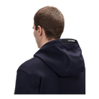 CP Company - Sweat À Capuche Diagonal Fleece Lens – Bleu Marine