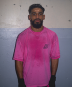 T-Shirt Washed Lmsn - Pink