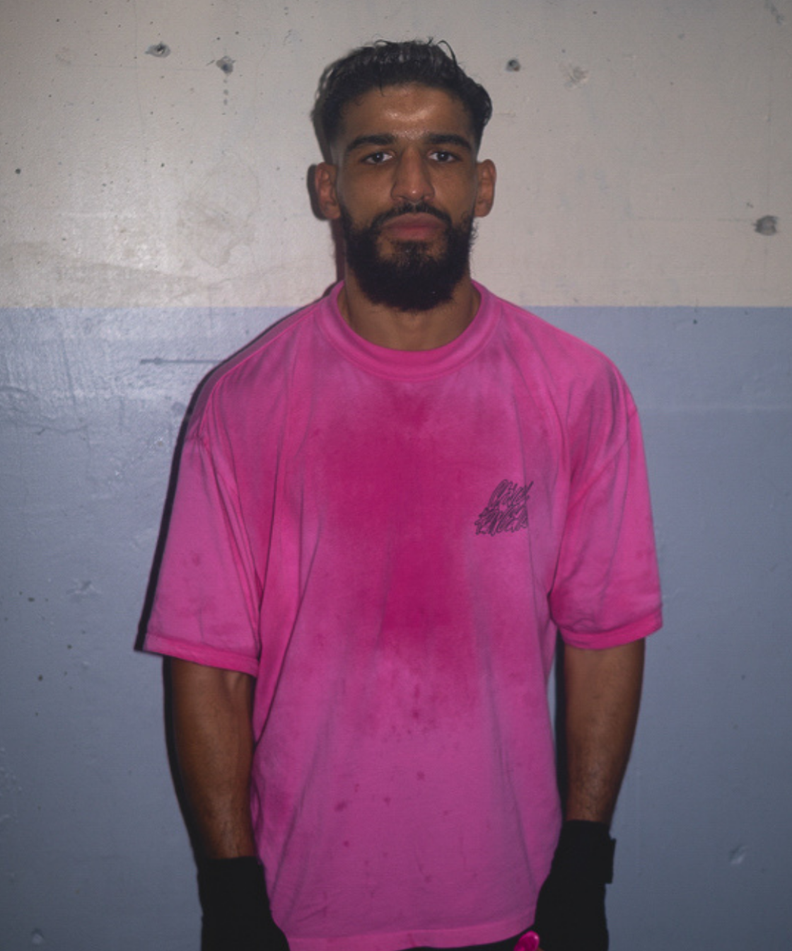 T-Shirt Washed Lmsn - Pink