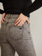 Jeans Droit Phoebe - Gris