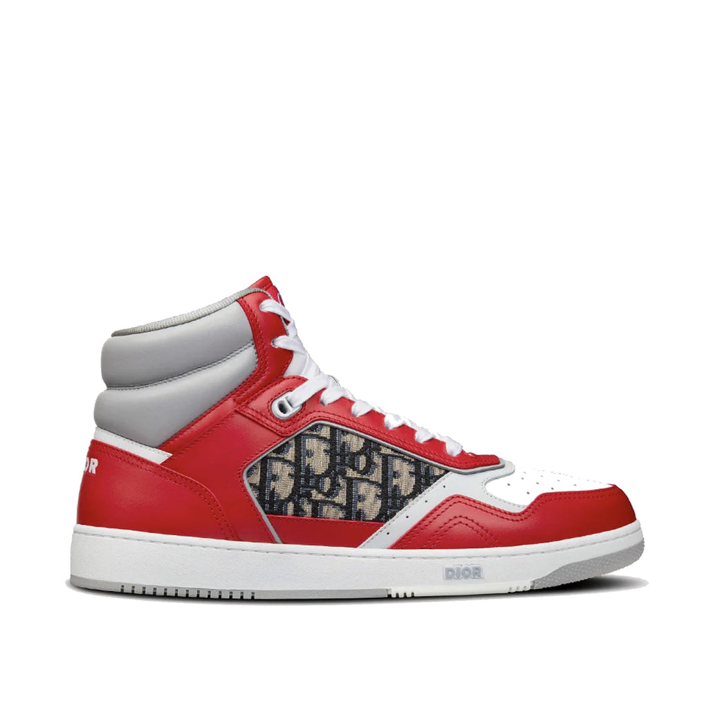 Baskets Dior Oblique High-Top - Red - Homme