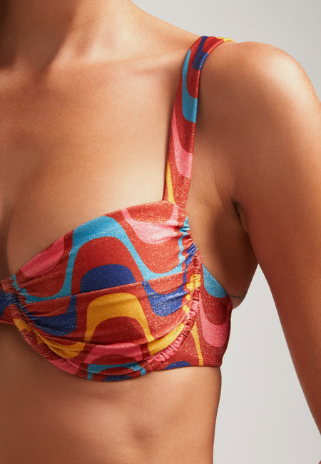 Haut De Bikini Balconette Rivera - Multicolore
