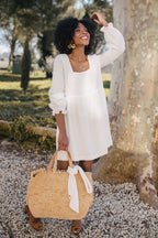 Robe Lara Blanc Coton
