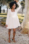 Robe Lara Blanc Coton