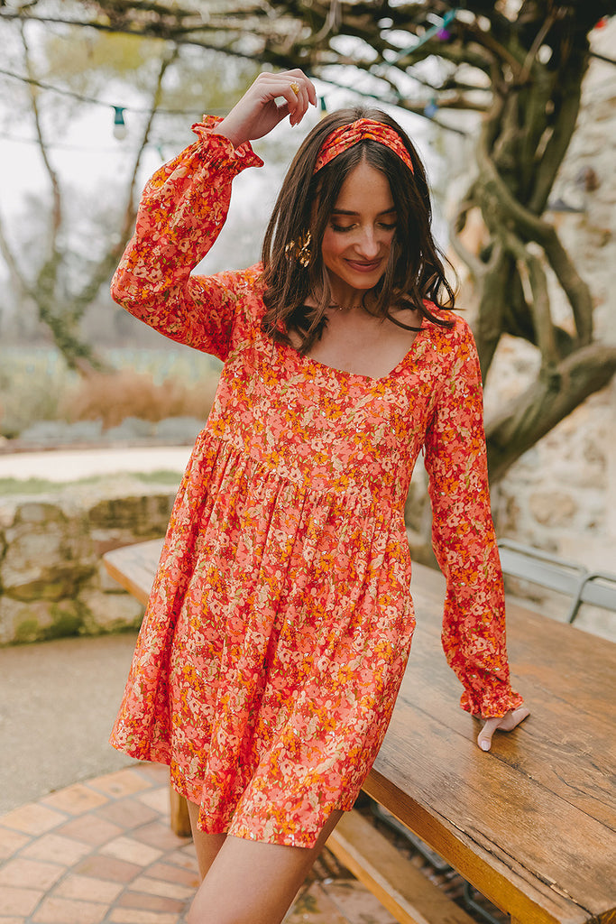 Robe Lara Liseron Corail