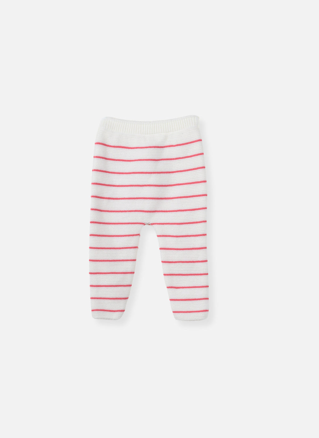 Pantalon À Rayures - Écru À Rayures Fuchsia