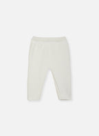 Pantalon En Laine Mélangée Petits Marins - Écru