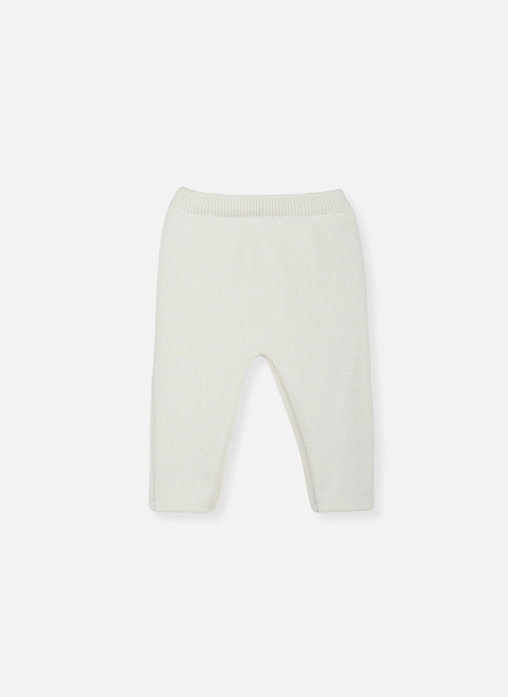 Pantalon En Laine Mélangée Petits Marins - Écru