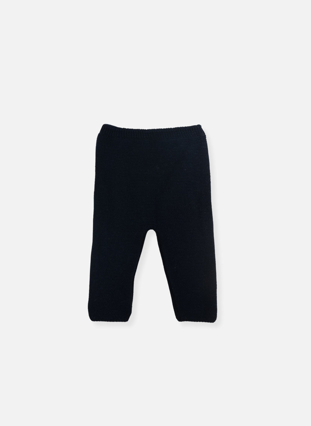 Pantalon En Laine Mélangée Petits Marins - Marine