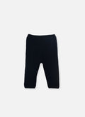 Pantalon En Laine Mélangée Petits Marins - Marine