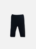 Pantalon En Laine Mélangée Petits Marins - Marine