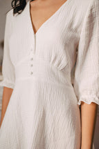 Robe Tosca Blanc Coton