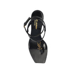 Sandales Saint Laurent Cassandra Heeled - Black - Femme
