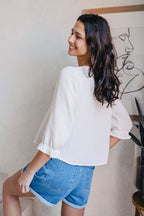 Blouse Georgia Blanc Coton