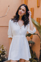 Robe Ellen Blanc Coton
