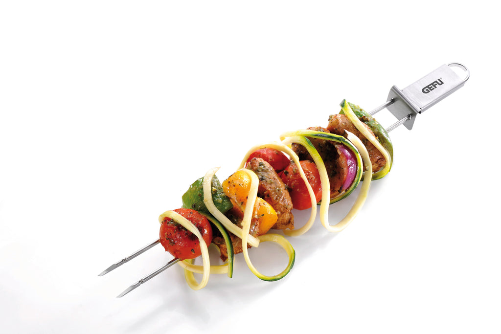 Twinco - Set De 2 Piques À Brochettes - Argent