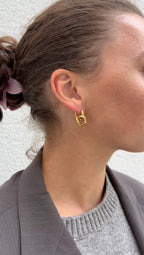 Boucles D'Oreilles Enroll Heart