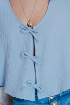 Blouse Georgia Bleu Coton