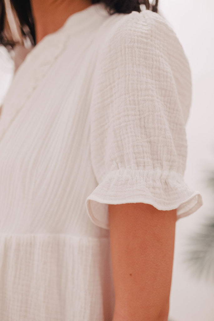 Robe Noor Blanc Coton