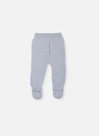 Pantalon À Pieds - Gris