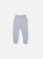 Pantalon À Pieds - Gris