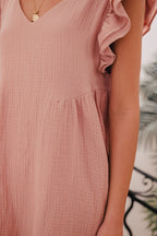 Robe Lucia Blush Coton