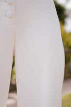 Pantalon Tino Blanc Recyclé
