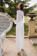 Pantalon Tino Blanc Recyclé