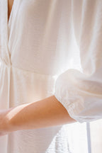 Robe Tal Crêpe Blanc