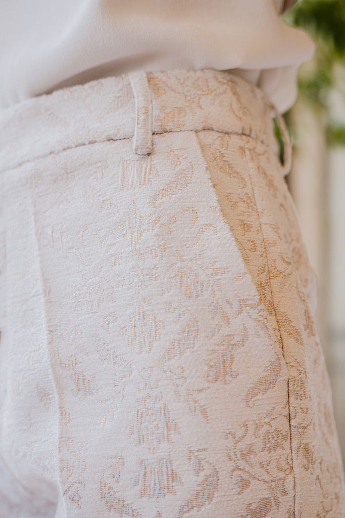 Pantalon Arsène Amorine Blanc