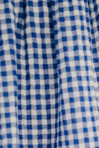 Jupe Edma Vichy Bleu