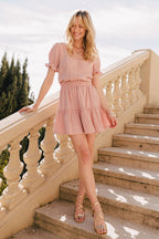 Jupe Edma Blush Coton