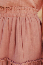 Jupe Edma Blush Coton