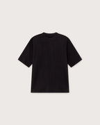 Camiseta aidin hemp negra sostenible - silueta 1