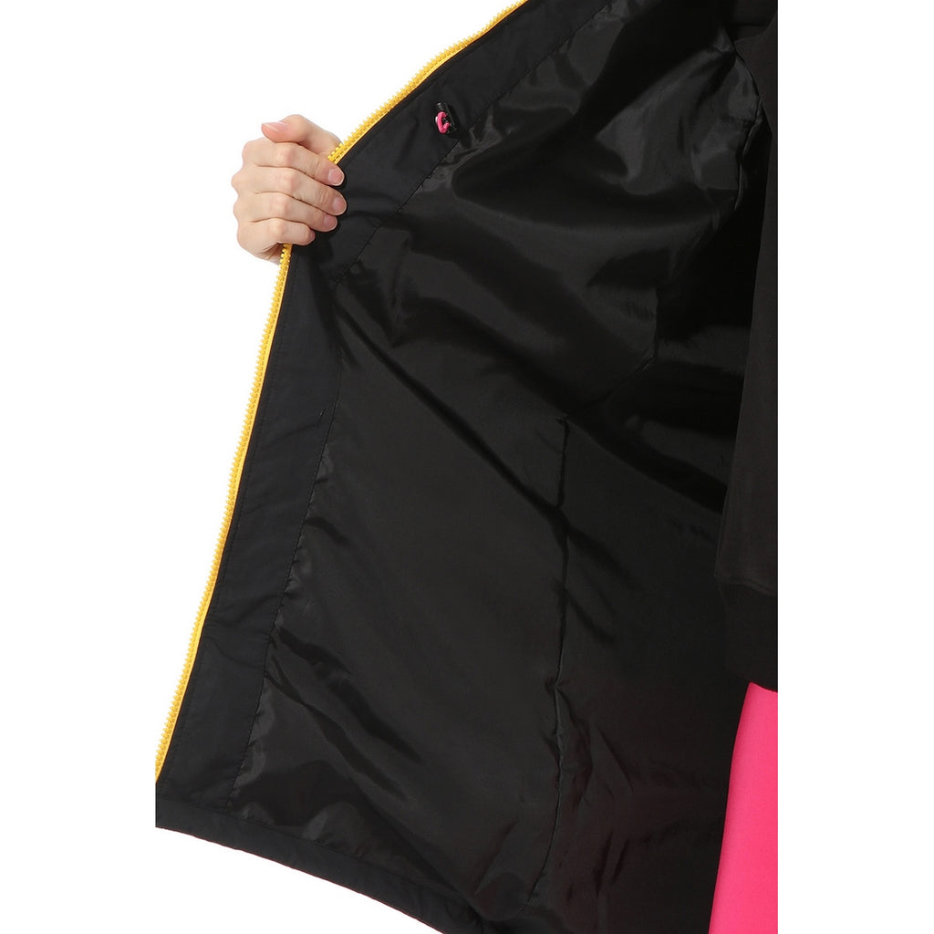 Parka À Capuche 66 Supply Long An - Noir Et Kaki - Femme