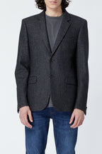 The Kooples - Veste En Laine Noir - Homme