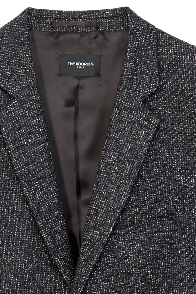 The Kooples - Veste En Laine Noir - Homme